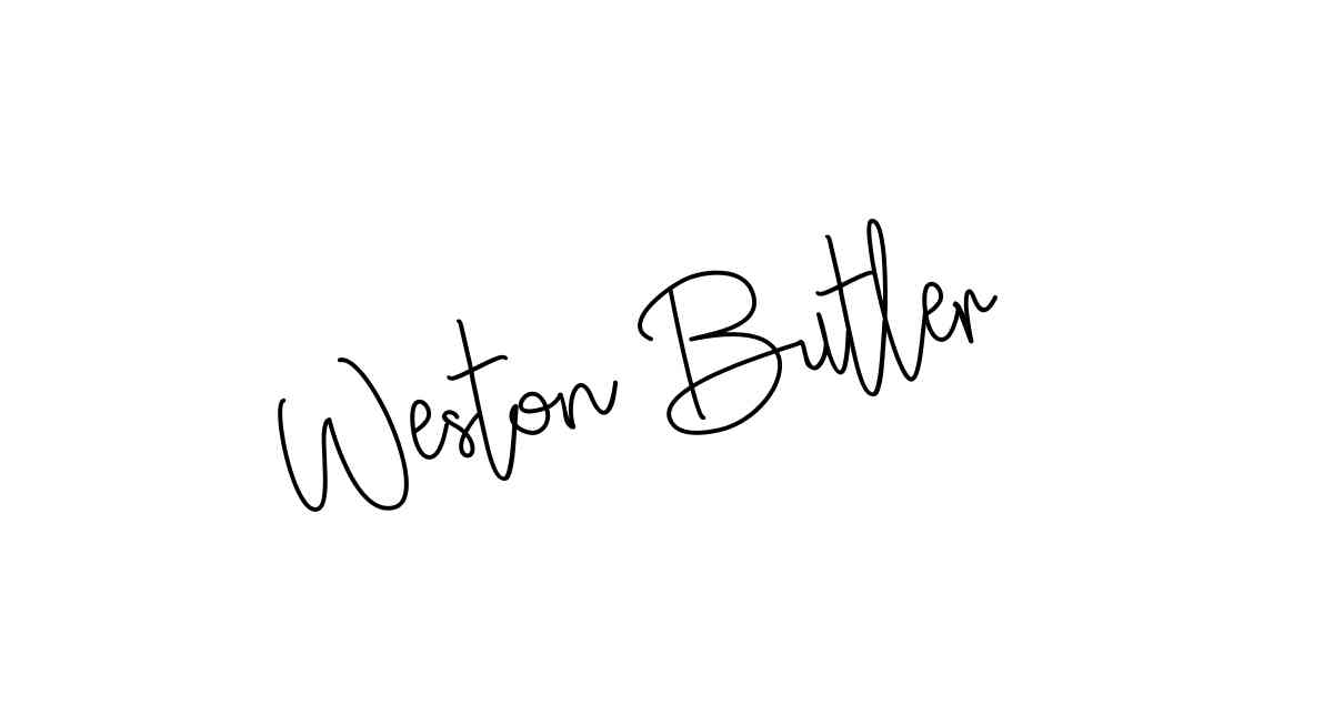 Weston Butler name signatures